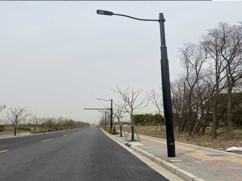 苗栗县上海综合杆 太阳能路灯工程